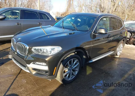 2018 BMW X3 xDrive30I z USA, uszkodzony, nr VIN 5UXTR9C50JLD69067